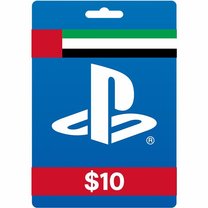 بطاقة شحن ستور اماراتي 10$ Playstation Store Card UAE