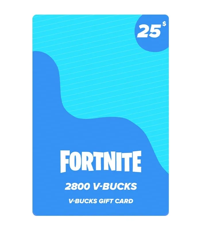 Fortnite 2800 V-Bucks $25 USA