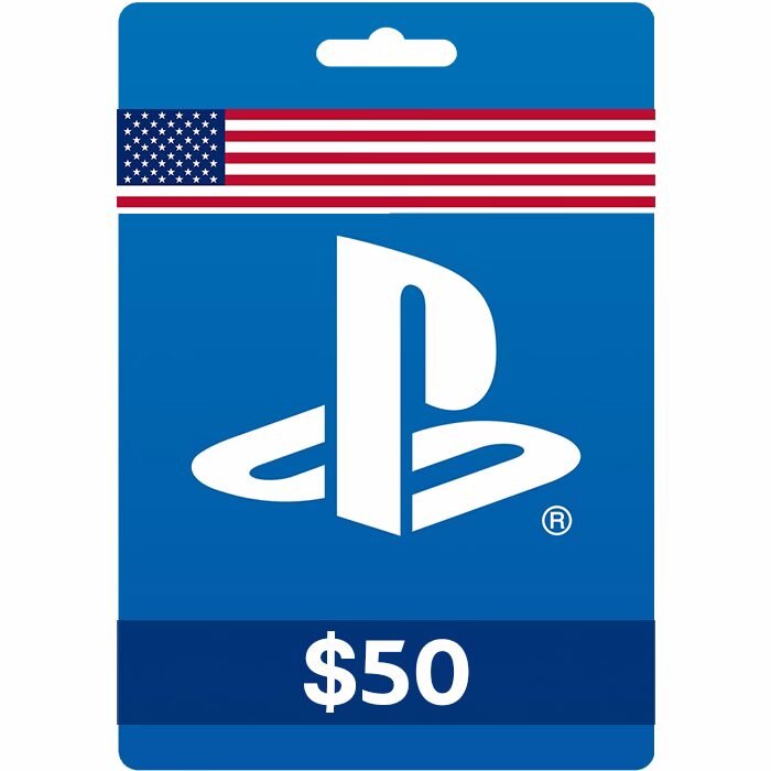 بطاقة شحن ستور امريكي 50$ Playstation Card USA