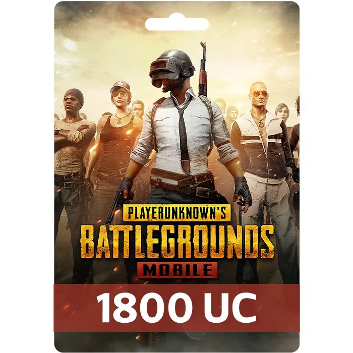 شحن شدات ببجي موبايل PUBG MOBILE 1800 UC