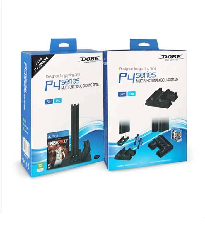 PS4 Slim-pro Multi-functional Charging & Cooling Stand TP4-882