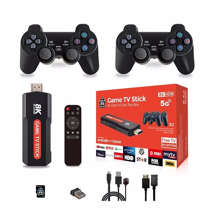 Game TV Stick with Gaming Box