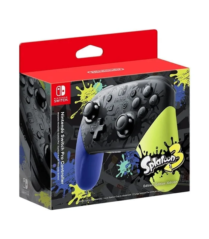 Nintendo Switch Pro Controller Splatoon 3