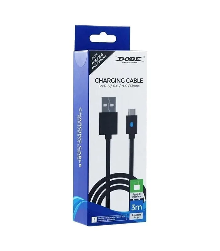 DOBE PS5 CHARGING CABLE 3M TP5-3585