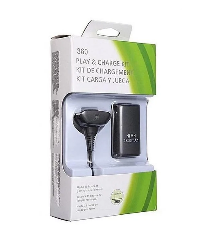 XBOX 360 Rechargeable Battery and Charger Kit