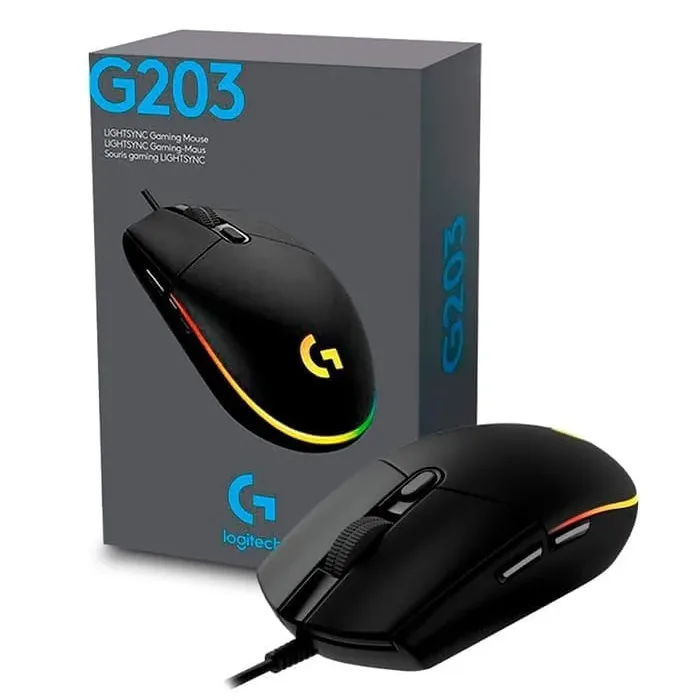 Logitech G203 Wired Gaming Mouse
