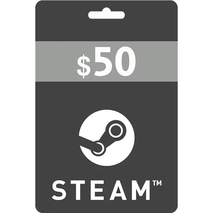 $50 Steam Gift Card