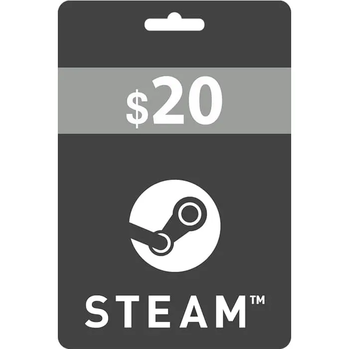 $20 Steam Gift Card