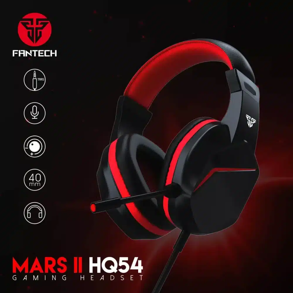 ⁦FANTECH MARS II HQ54 GAMING HEADSET⁩ - الصورة ⁦2⁩