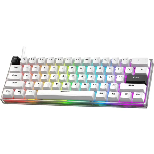 FANTECH MAXFIT61 MK857 FROST RGB MODULAR MECHANICAL KEYBOARD
