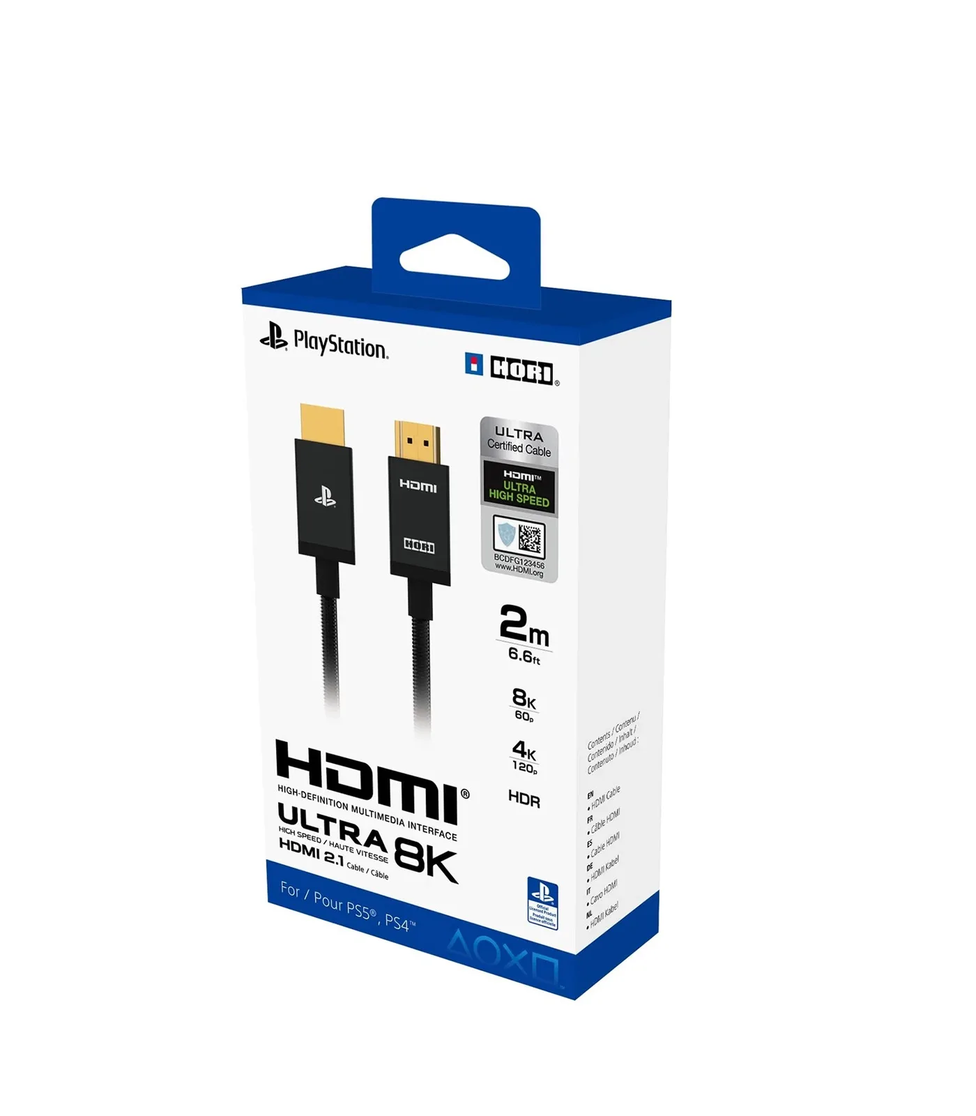 HORI Ultra High Speed HDMI Cable for Playstation 5