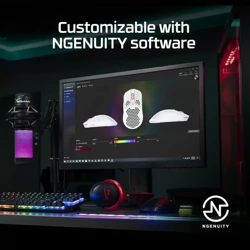 ⁦HyperX Pulsefire Haste – Gaming Mouse⁩ - الصورة ⁦4⁩
