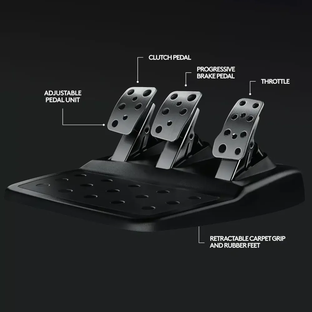 ⁦Logitech G29 Driving Force Racing Wheel and Floor Pedals⁩ - الصورة ⁦5⁩