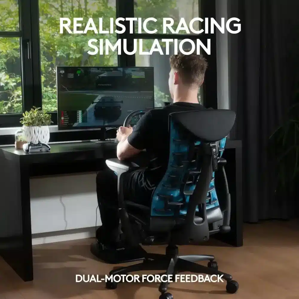 ⁦Logitech G29 Driving Force Racing Wheel and Floor Pedals⁩ - الصورة ⁦7⁩