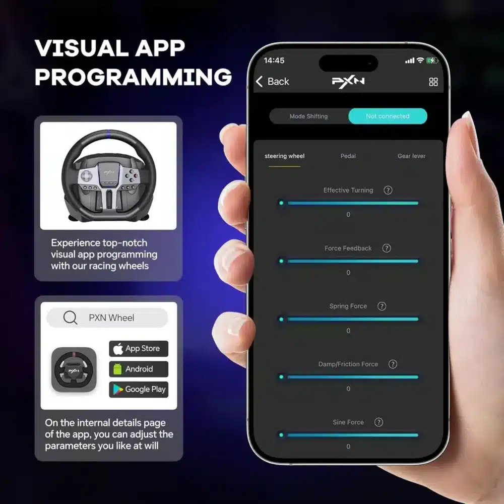⁦PXN V9 GEN2 Steering Wheel⁩ - الصورة ⁦4⁩