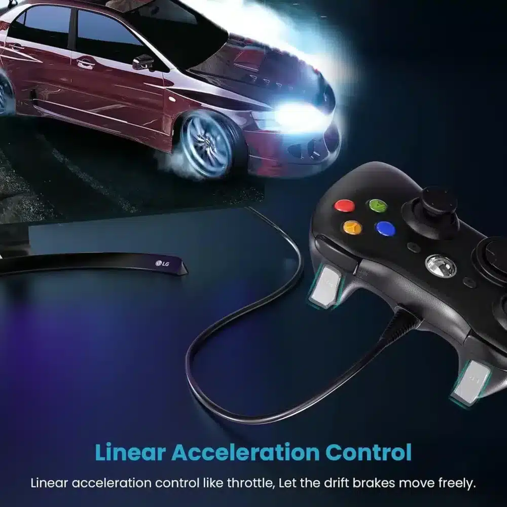 ⁦Xbox 360 Controller,USB Wired⁩ - الصورة ⁦4⁩