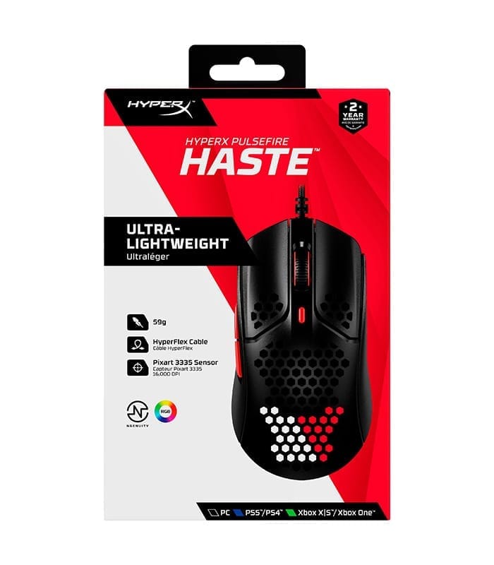 HyperX Pulsefire Haste – Gaming Mouse