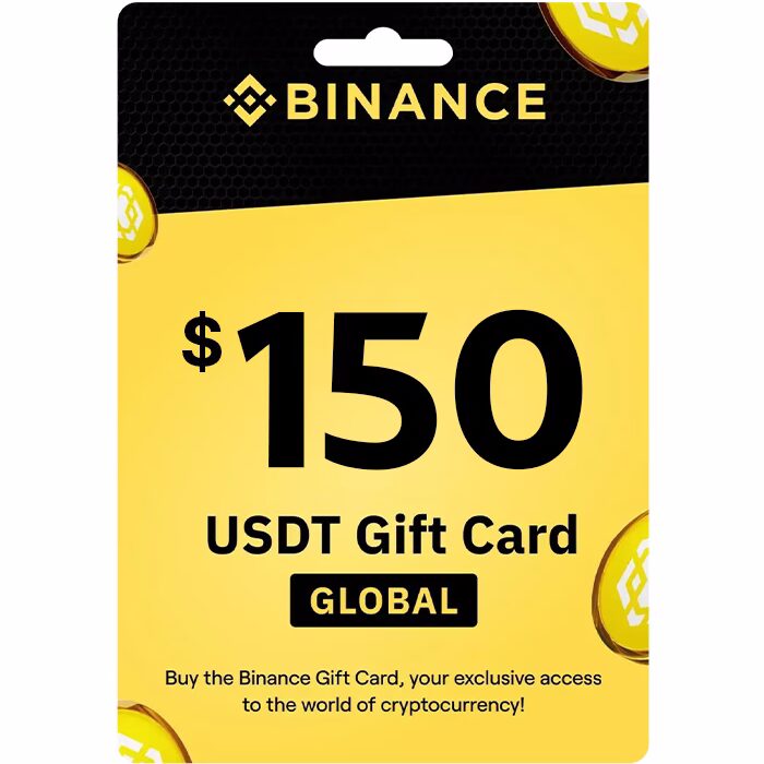 بطاقة بينانس Binance Gift Card (USDT) $150