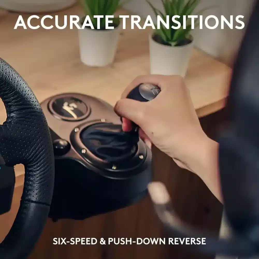 ⁦LOGITECH G DRIVING FORCE SHIFTER FOR G923 G29 AND G920 RACING WHEELS⁩ - الصورة ⁦3⁩