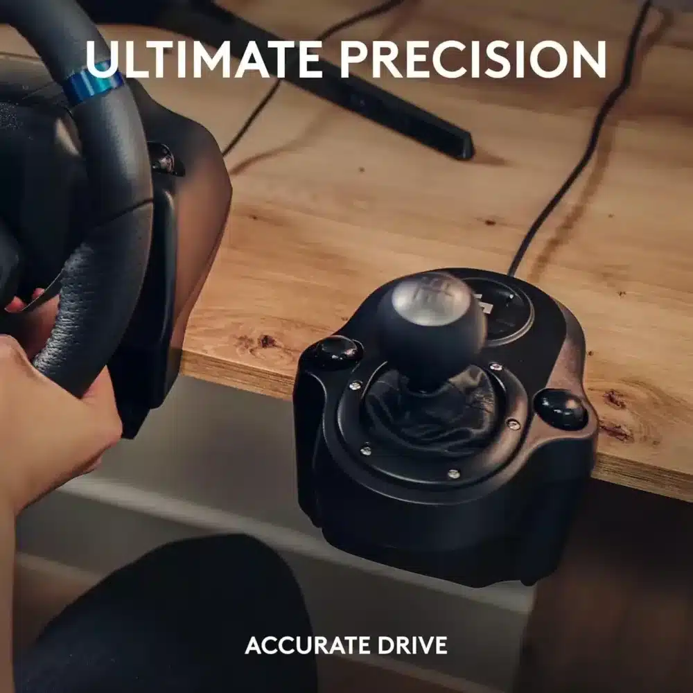 ⁦LOGITECH G DRIVING FORCE SHIFTER FOR G923 G29 AND G920 RACING WHEELS⁩ - الصورة ⁦4⁩