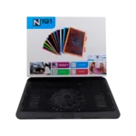 N191 LAPTOP COOLING PAD WITH 140MM LED FAN, UP TO 17-INCH