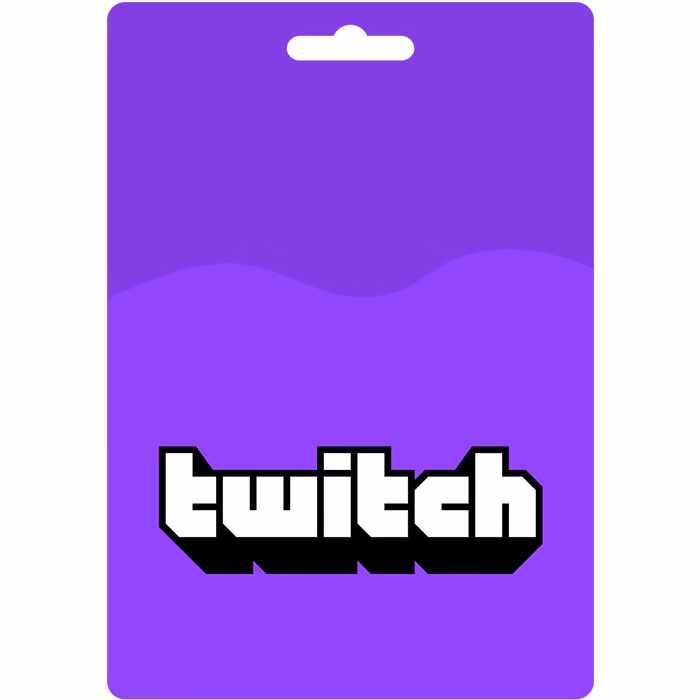 بطاقة شحن تويتش Twitch Gift Card