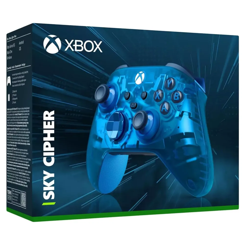 ⁦Xbox Wireless Controller Sky Cipher Special Edition⁩ - الصورة ⁦2⁩