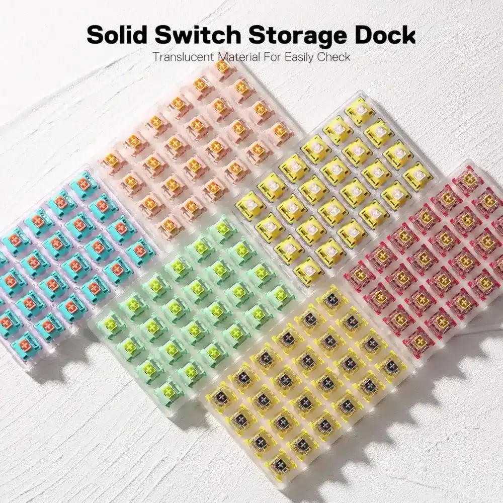 ⁦BULLET-S A113 Linear Mechanical Switch (24 pcs Switches)⁩ - الصورة ⁦5⁩