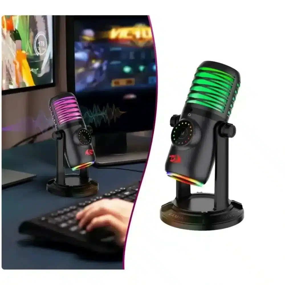 ⁦Redragon Stellaris GM306 RGB Microphone Gaming⁩ - الصورة ⁦3⁩