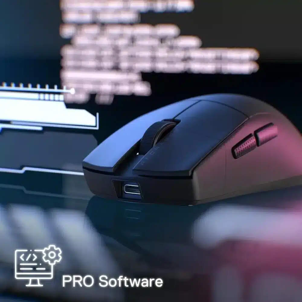 ⁦Redragon M916 PRO 3-Mode Wireless Gaming Mouse 4K (26000 DPI)⁩ - الصورة ⁦3⁩