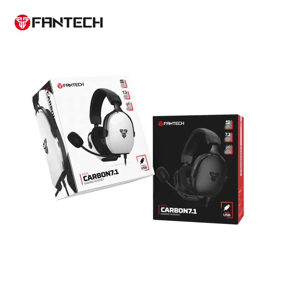 ⁦FANTECH HG30 CARBON 7.1 Surround Sound Gaming Headset⁩ - الصورة ⁦3⁩