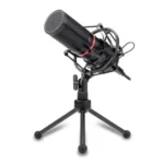 Redragon Blazar GM300 USB Gamer and Streamer Condenser Microphone Black