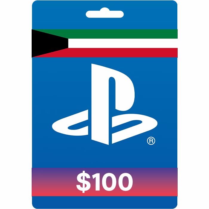 بطاقة شحن ستور كويتي 100$ Playstation Card Kuwait