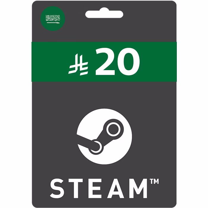 Steam Gift Card KSA 20