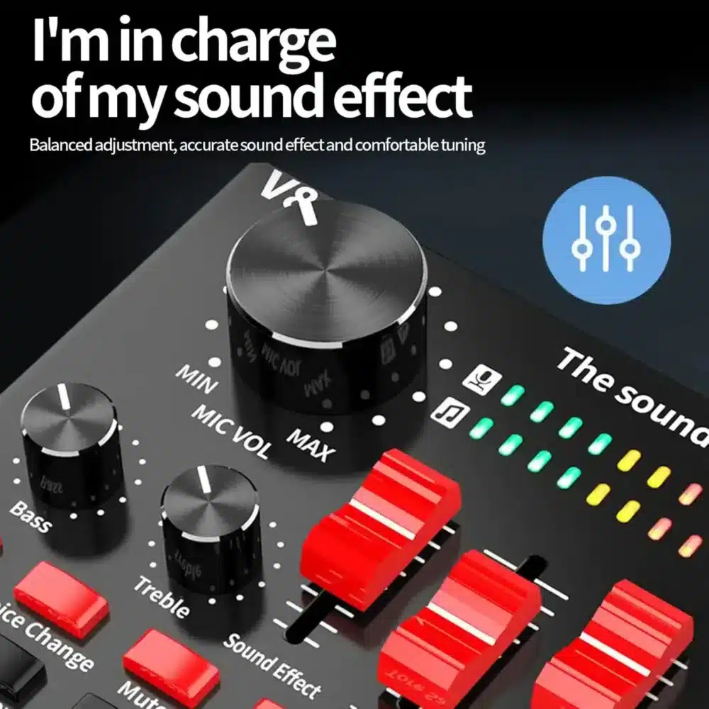 ⁦V8S Live Sound Card⁩ - الصورة ⁦3⁩