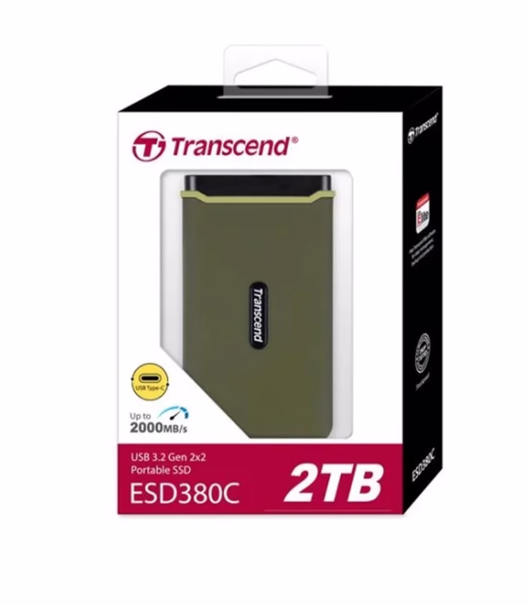 Transcend 2TB ESD380C Type-C Portable SSD