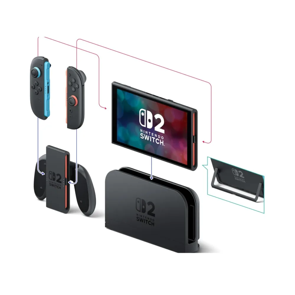 ⁦Nintendo Switch 2 Console⁩ - الصورة ⁦5⁩