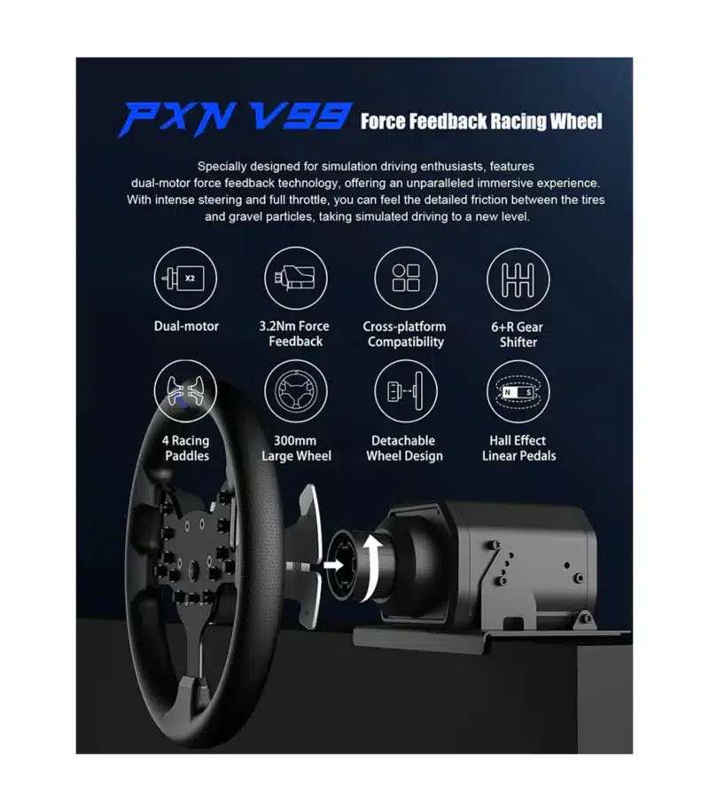 PXN V99 Steering Wheel PXN V99 Steering Wheel