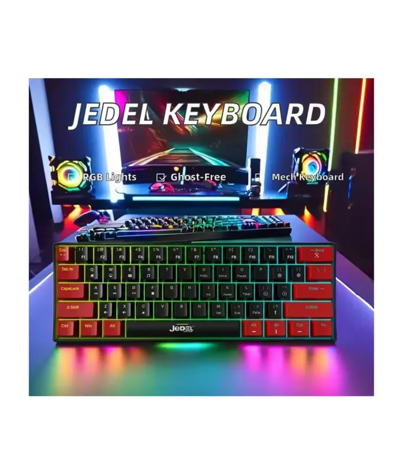 ⁦JEDEL KL69 Gaming Mechanical Keyboard⁩ - الصورة ⁦3⁩