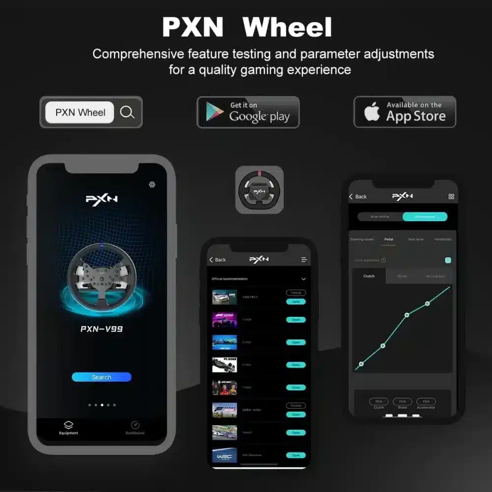 ⁦PXN V99 Steering Wheel⁩ - الصورة ⁦9⁩