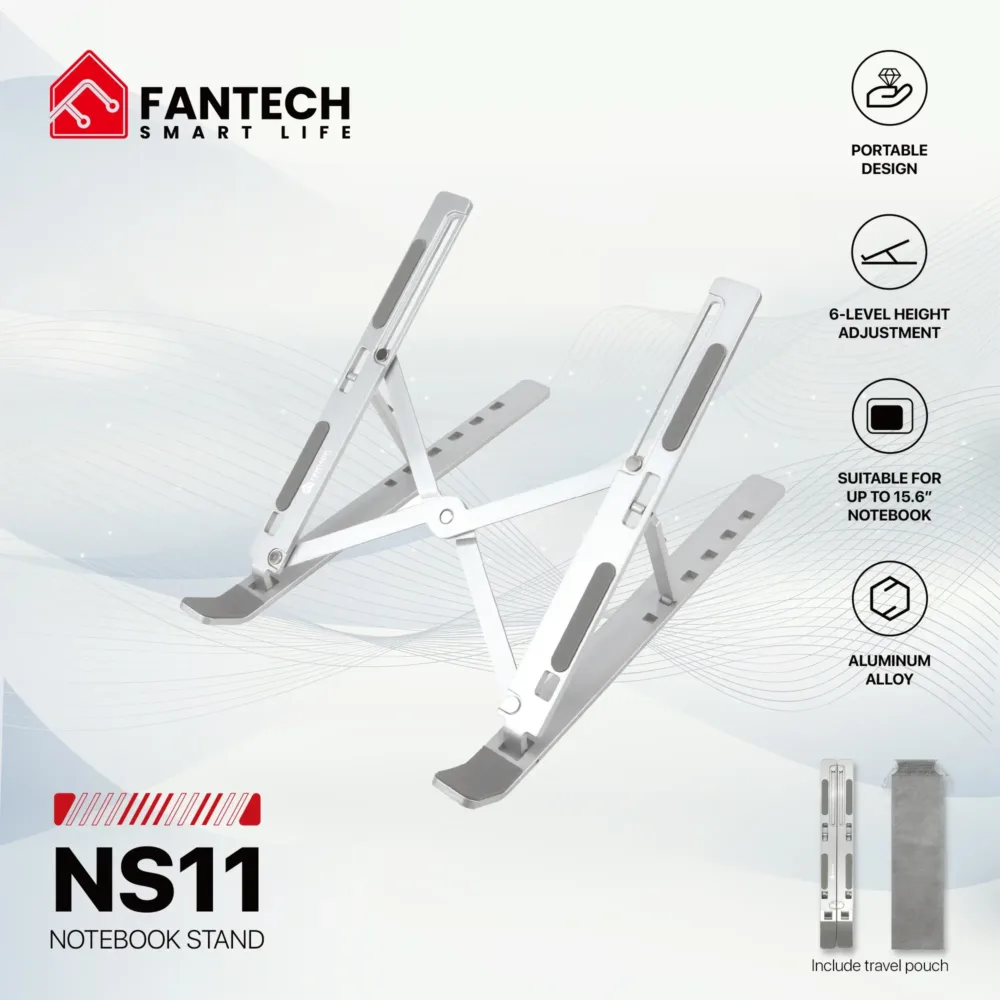 ⁦FANTECH NS11 LAPTOP STAND⁩ - الصورة ⁦3⁩