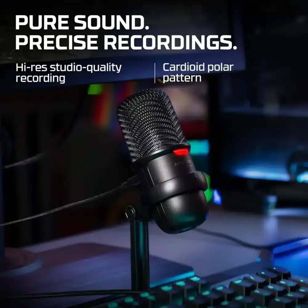 ⁦Hyperx Solocast Usb Gaming Microphone⁩ - الصورة ⁦3⁩