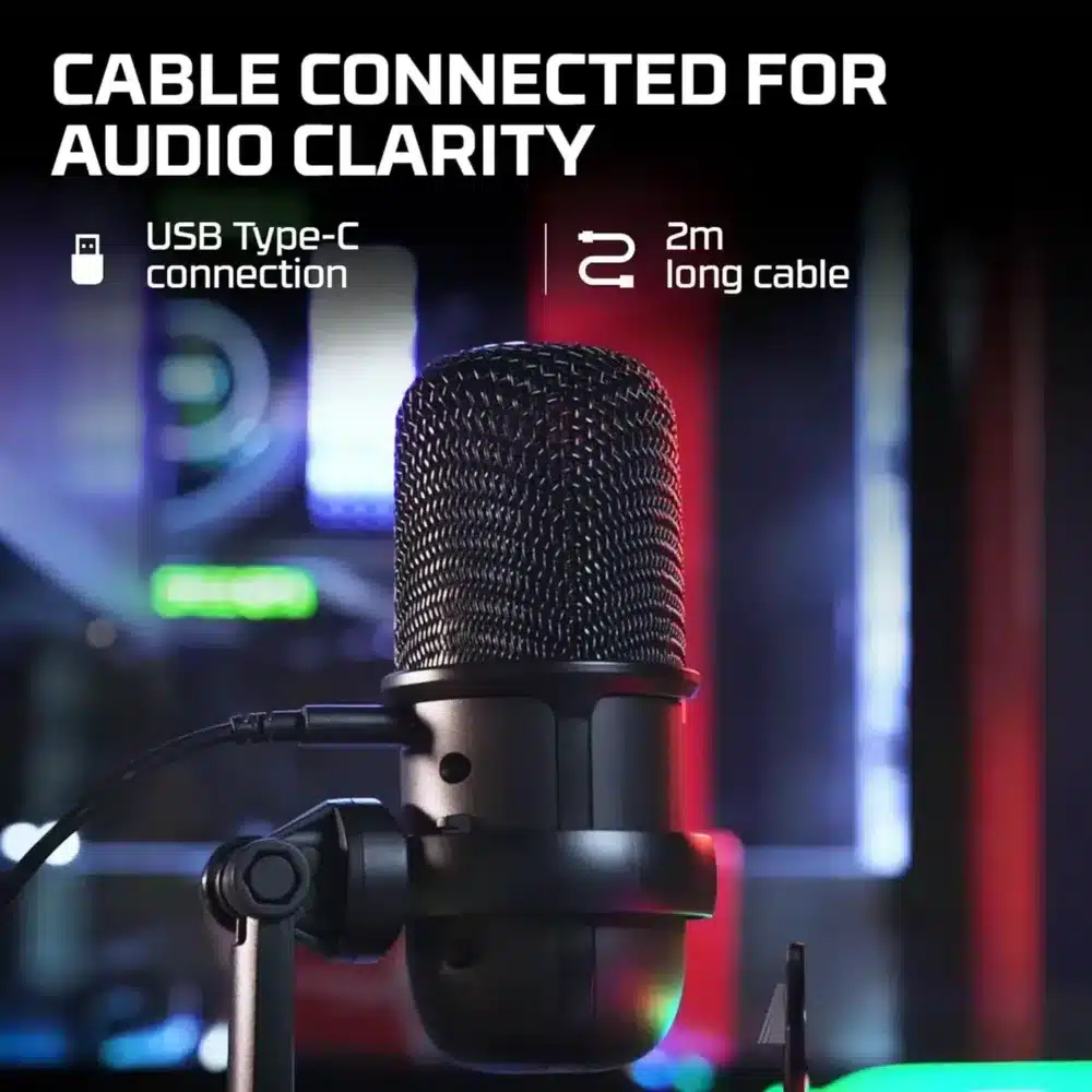 ⁦Hyperx Solocast Usb Gaming Microphone⁩ - الصورة ⁦5⁩