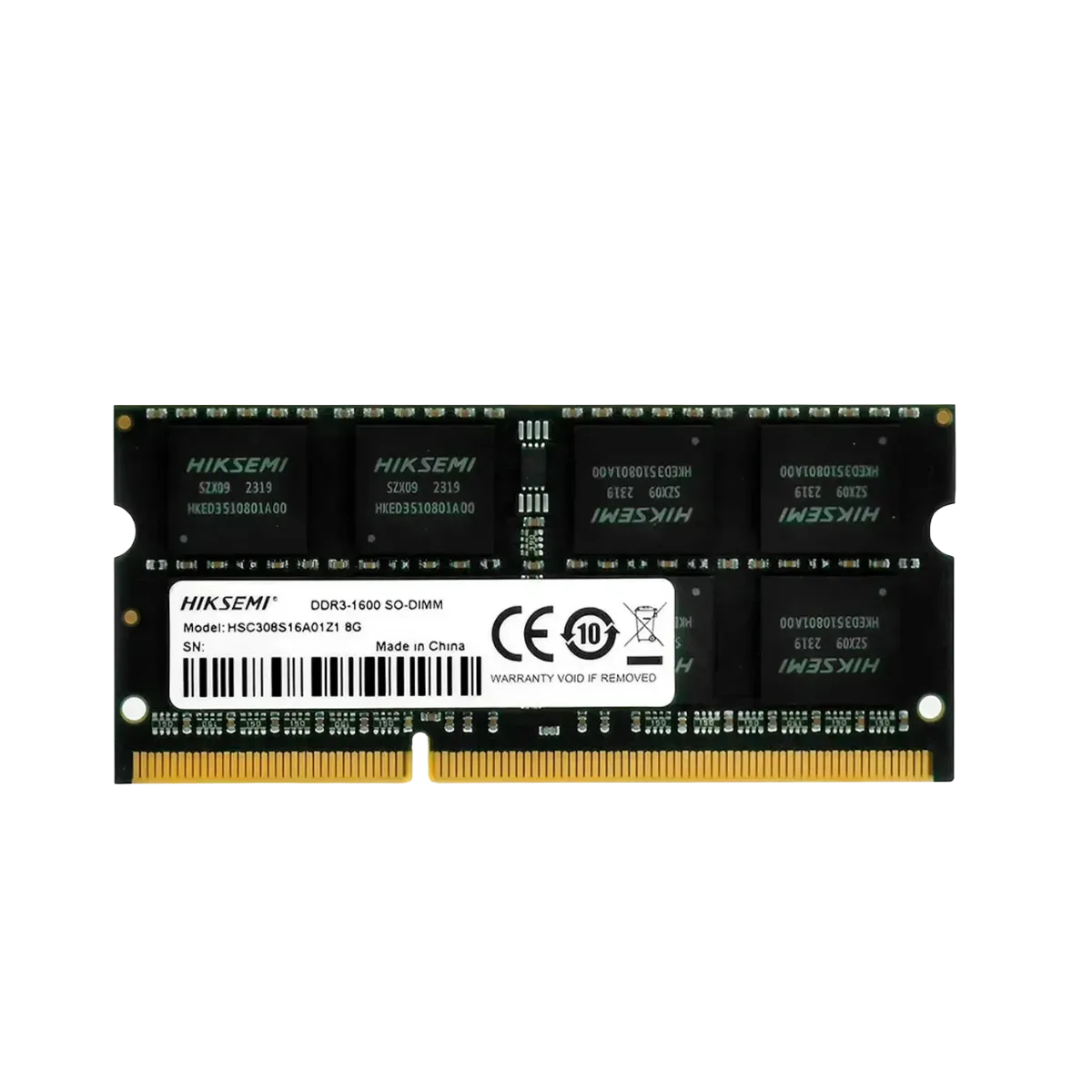 MEMORIA RAM PNB DDR3 8GB 1600 HIKSEMI HIKER