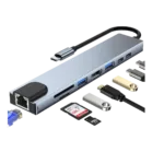 USB C HUB 8 in 1 USB C Adapter