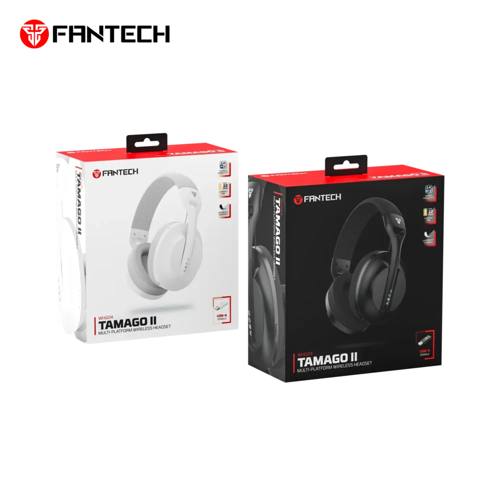 ⁦Fantech Whg04 Tamago II Wireless Gaming Headset⁩ - الصورة ⁦3⁩