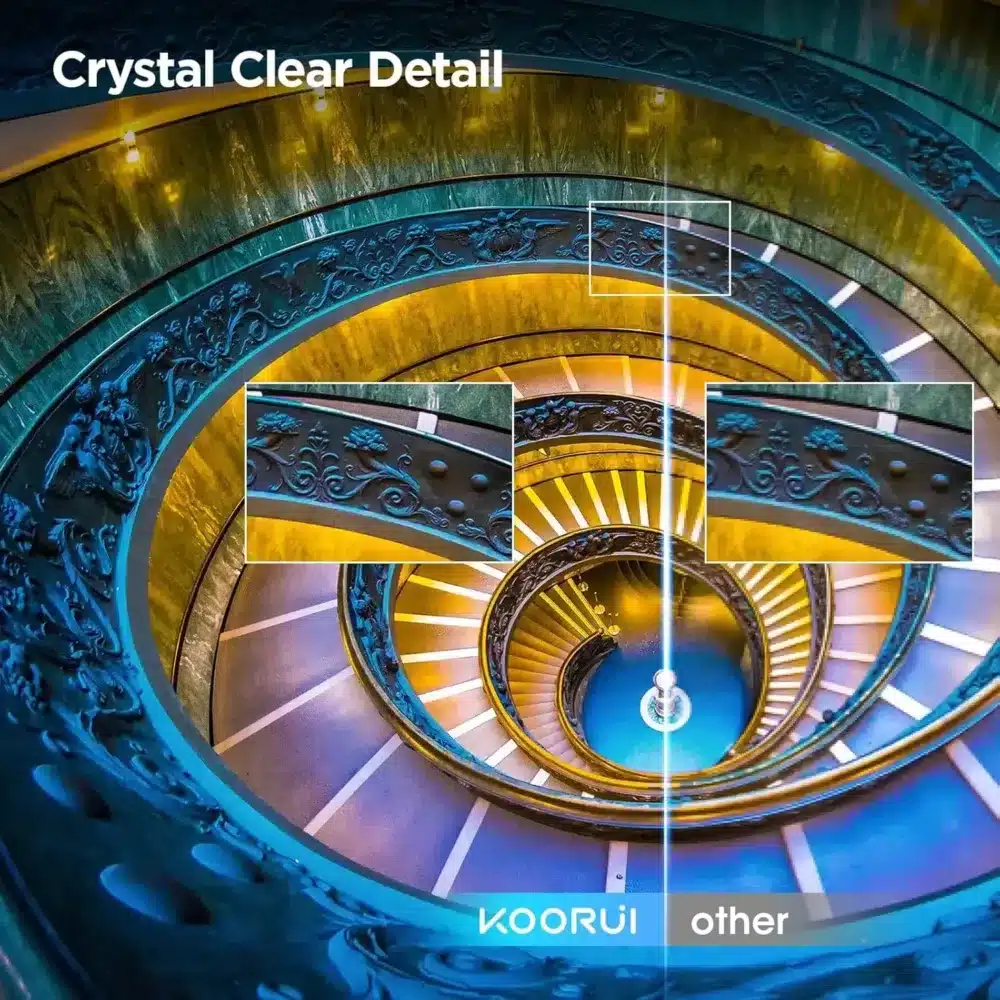 ⁦KOORUI 24E6CA 24-inch FHD 180Hz Curved Gaming Monitor⁩ - الصورة ⁦5⁩
