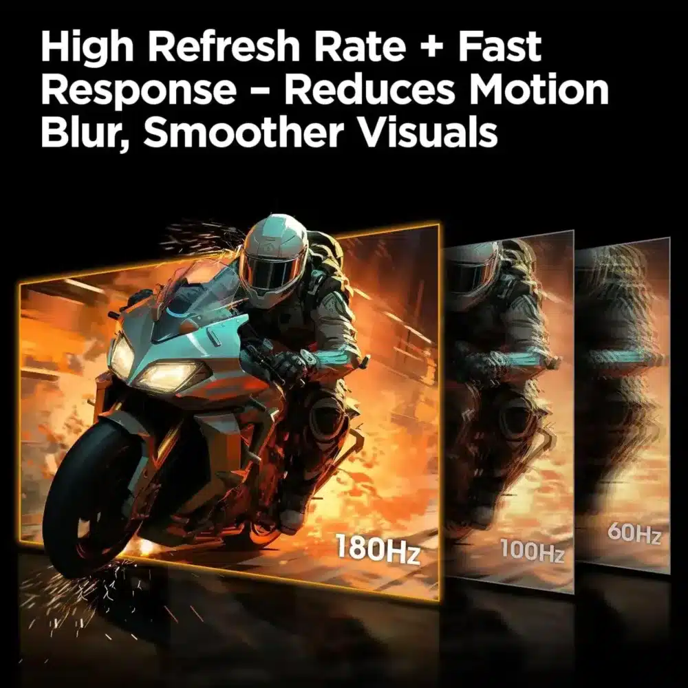 ⁦KOORUI G2421V 24-inch IPS QHD 180Hz Gaming Monitor⁩ - الصورة ⁦3⁩