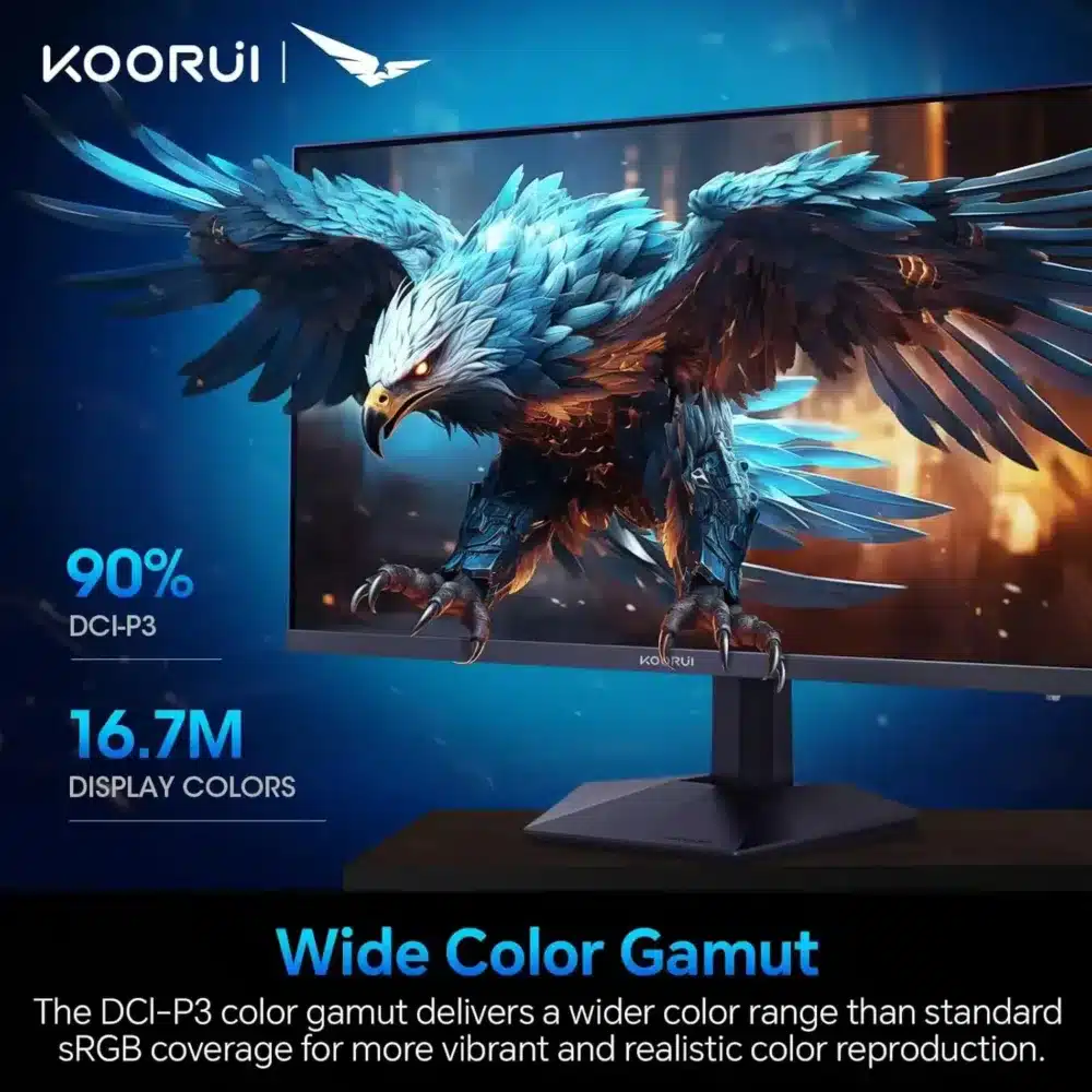 ⁦KOORUI G2511P 25-inch 200Hz IPS FHD Gaming Monitor⁩ - الصورة ⁦5⁩