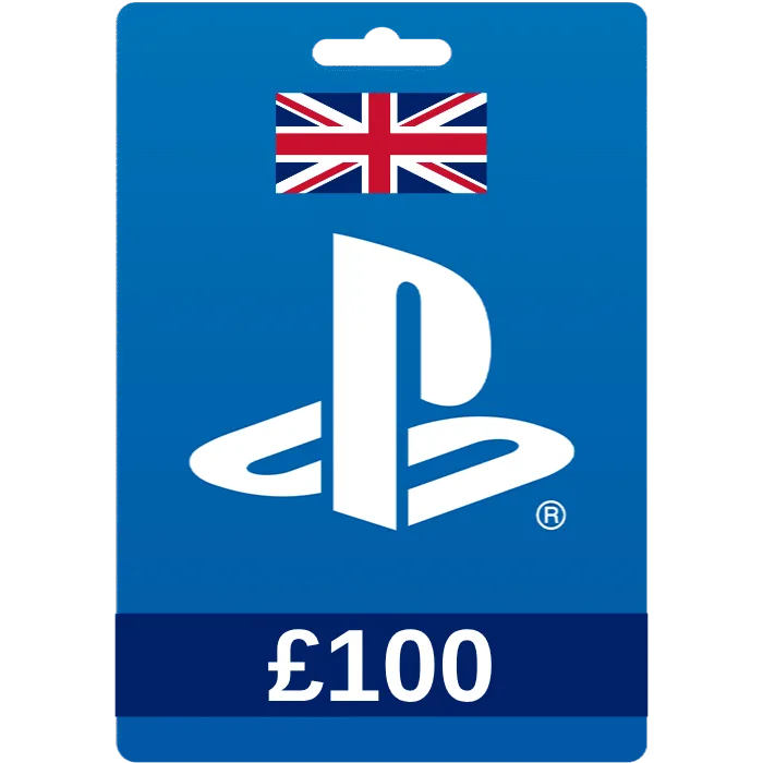 بطاقة شحن ستور بريطاني 100£ Playstation Store Card UK